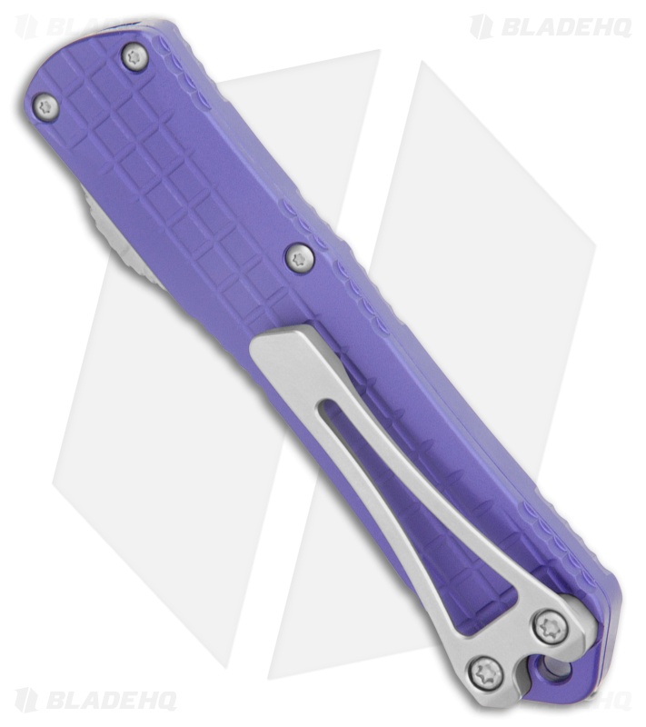 Heretic Knives Manticore X OTF Purple Grenade Grip Tanto SW