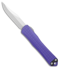 Heretic Knives Manticore X OTF Automatic Knife Purple Grenade Grip (3.75" SW)
