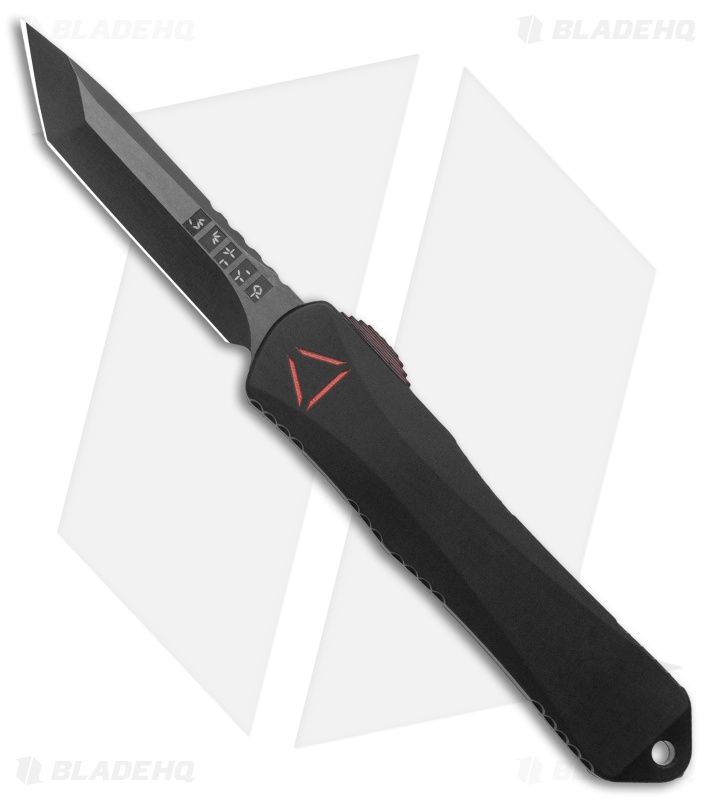 Heretic Knives Predator Manticore-E OTF Knife Set (3.125" DLC Tanto)