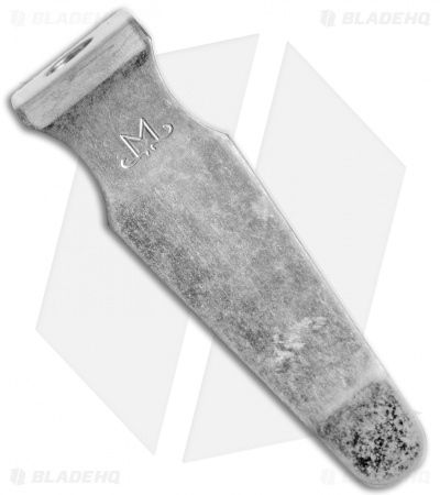 Maverick Customs Titanium Microtech Combat Troodon Pocket Clip - Satin Titanium
