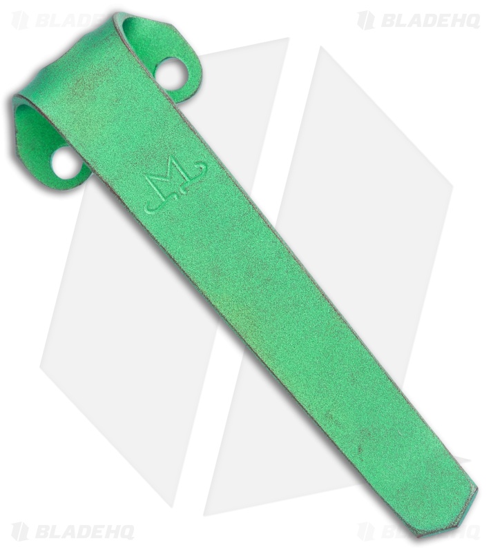 Maverick Customs Titanium Heretic Cleric Pocket Clip - Green