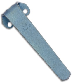 Maverick Customs Titanium Heretic Cleric Pocket Clip - Light Blue