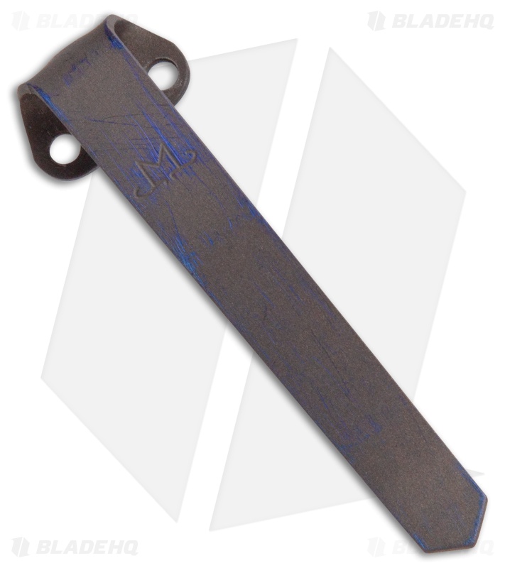 Maverick Customs Titanium Heretic Manticore Pocket Clip - Bronze