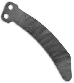 Maverick Customs Titanium Microtech Stitch Pocket Clip - Scalloped Gray