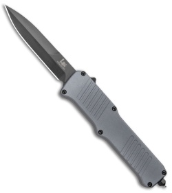 HK Incursion OTF Automatic Knife Grey Aluminum (Black) 54092 