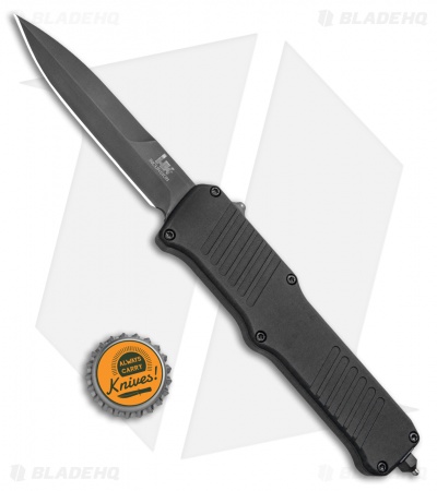 HK Incursion Tritium OTF Automatic Knife Black Aluminum (Black) 54095