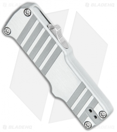 HK Micro Incursion OTF Automatic Knife Brushed Aluminum (1.9" Stonewash)
