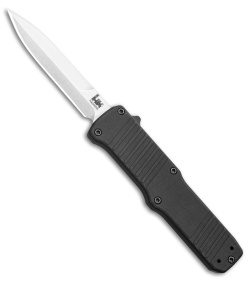 HK Hadron D/A OTF Automatic Knife Black Aluminum (3.375" Tumbled Bayonet) 54026