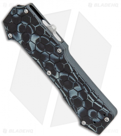 Hogue Knives Compound OTF Automatic Knife Tanto Black (3.5" Stonewash) 34029