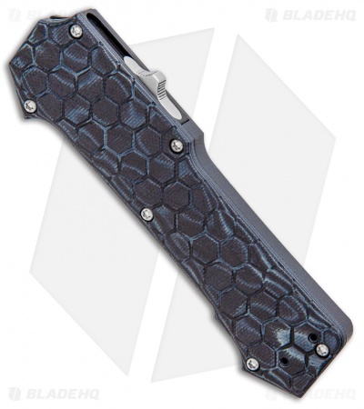 Hogue Knives Compound OTF Clip Point Automatic Knife Black (3.5" SW) 34039