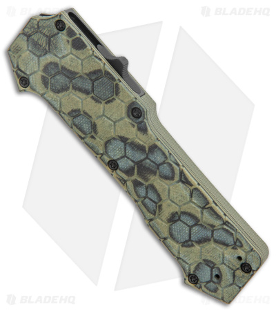 Hogue Knives Compound Tanto OTF Automatic Knife Green G-Mascus (3.5" Black)