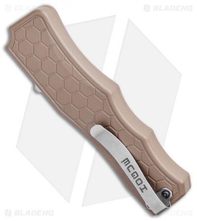 Hogue Knives Exploit OTF Automatic Knife Clip Point FDE (3.5" Tumbled) 34053