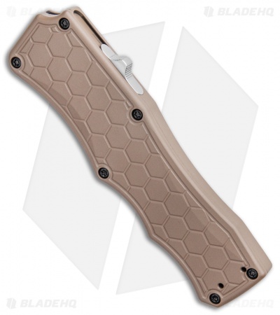 Hogue Knives Exploit OTF Automatic Knife Clip Point FDE (3.5" Tumbled) 34053