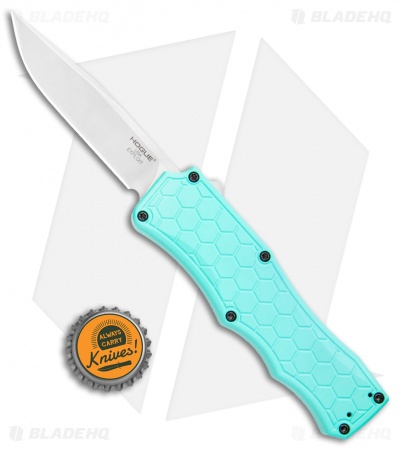 Hogue Knives Exploit OTF Automatic Knife Aquamarine (3.4" Stonewash)