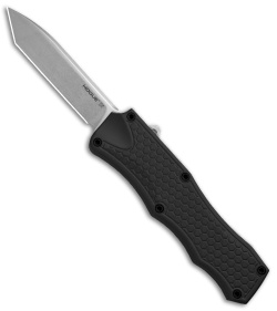 Hogue Knives Exploit OTF Tanto Automatic Knife Black (3.375" Stonewash) 34000