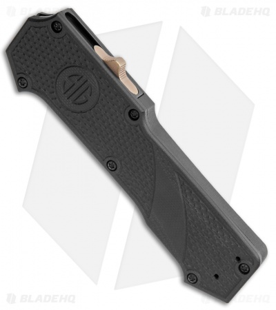 Hogue Knives SIG Compound Scorpion OTF Auto Tanto Black G-10 (3.5" FDE PVD) 