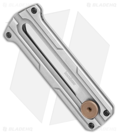 Kershaw Cybernet Manual Sliding Button Lock OTF Knife Steel (2.4" Satin) 2046