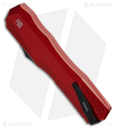 Kershaw Livewire MagnaCut D/A OTF Automatic Knife Red (3.4" Black SW) 9000RDBW