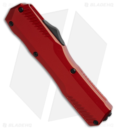 Kershaw Livewire MagnaCut D/A OTF Automatic Knife Red (3.4" Black SW) 9000RDBW