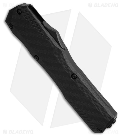 Kershaw Livewire MagnaCut D/A OTF Knife Black Al + Carbon Fiber (3.4" Black)