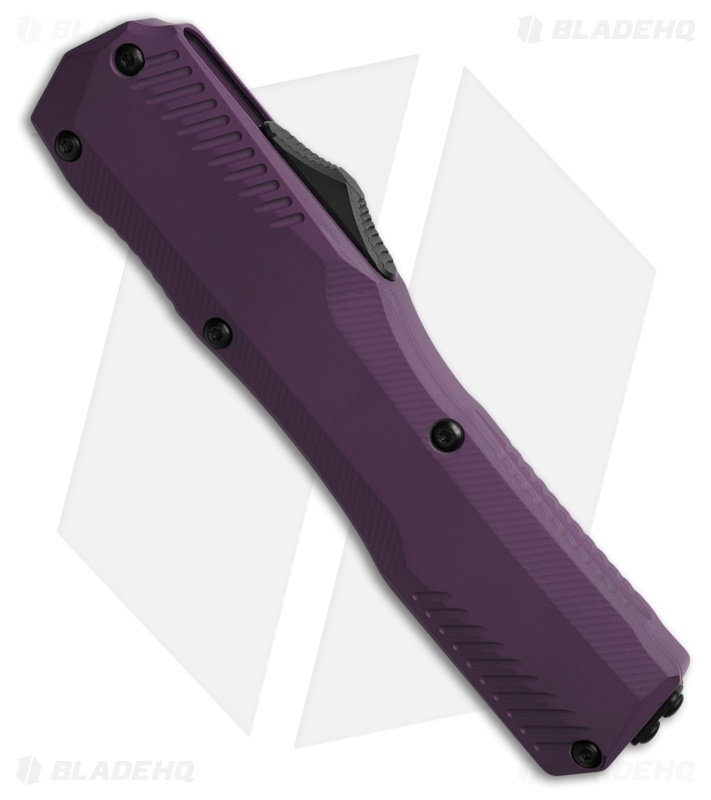 Kershaw Livewire OTF Knife Purple Al MagnaCut Black