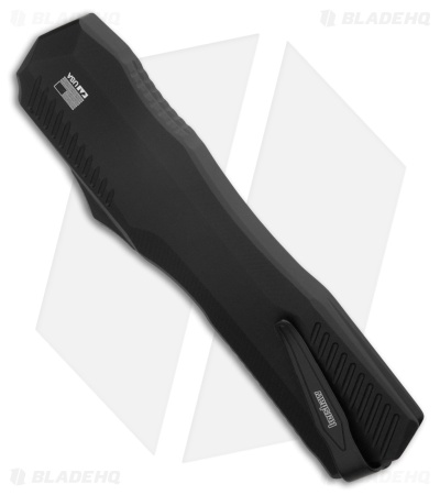 Kershaw Livewire Reverse Tanto OTF Automatic Knife Black (3.4" Black SW) 9000R