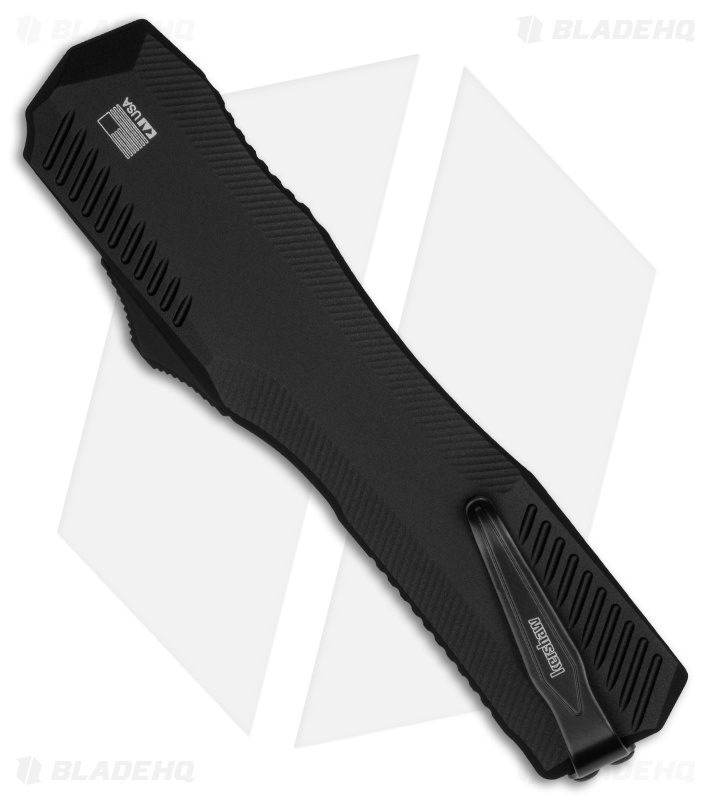 Kershaw Livewire MagnaCut D/A OTF Auto Knife Black (3.4" Black) 9000BLK *DISC*
