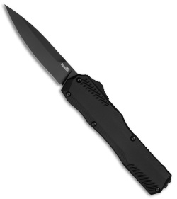 Kershaw Livewire MagnaCut D/A OTF Automatic Knife Black (3.4&quot; Black) 9000BLK | 203809