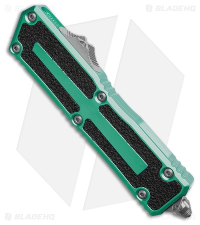 Microtech Scarab II Gen III S/E OTF Knife Turquoise Aluminum (4" SW) 1278-10TQ