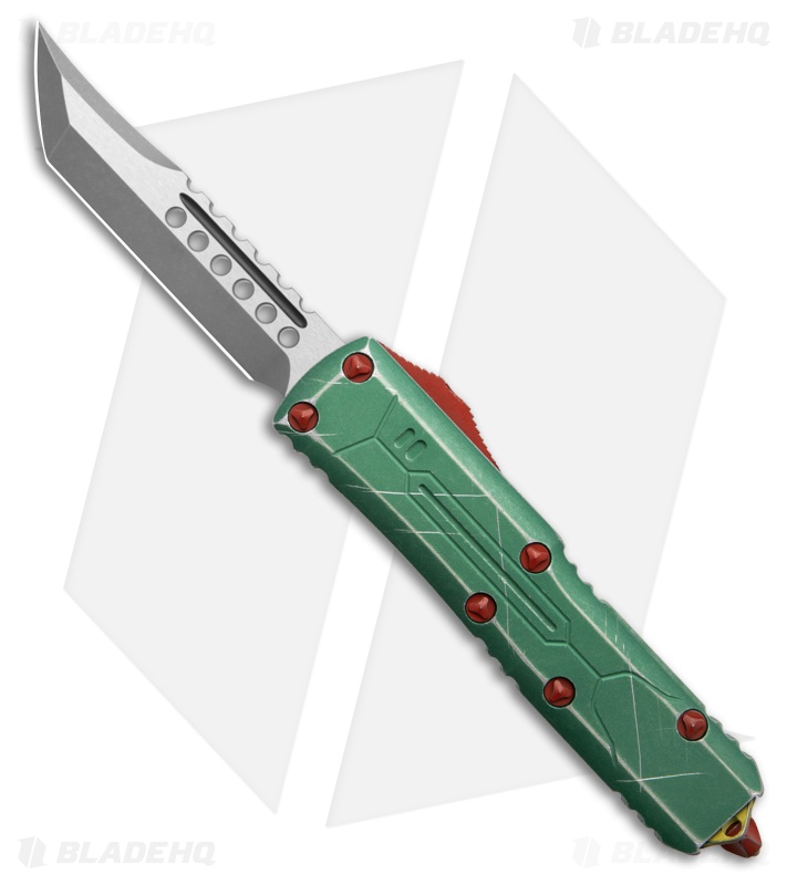 Microtech UTX-85 Bounty Hunter Hellhound SS OTF Knife + Apoc