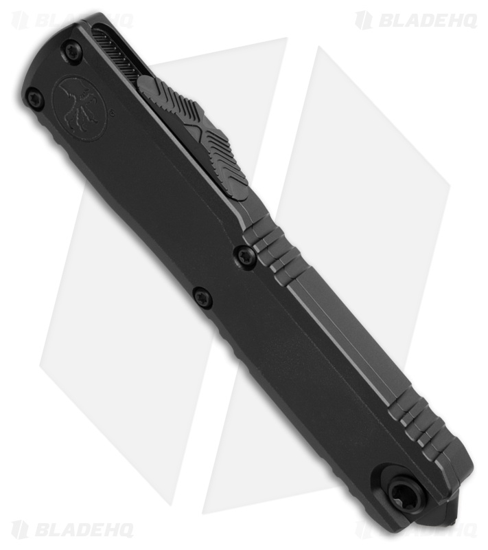 Microtech Ultratech ZBT OTF Knife Black Al S/E Black Serr