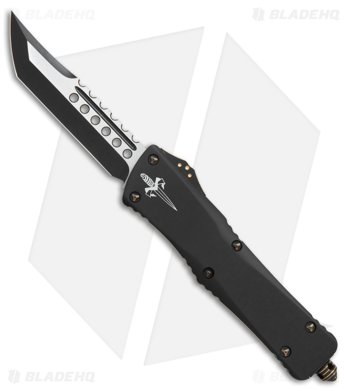Marfione Custom Combat Troodon Hellhound Tanto OTF w/ Brass Ring HW (Apoc DLC)