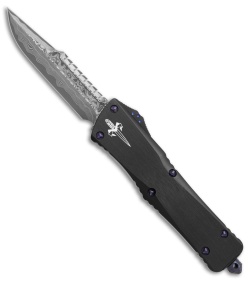 Marfione Custom Combat Troodon Interceptor w/ Ringed Purple HW (3.8" Damascus)