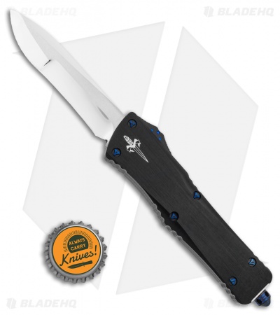 Marfione Custom Combat Troodon Recurve OTF Knife (3.8" High Polish/Compound)