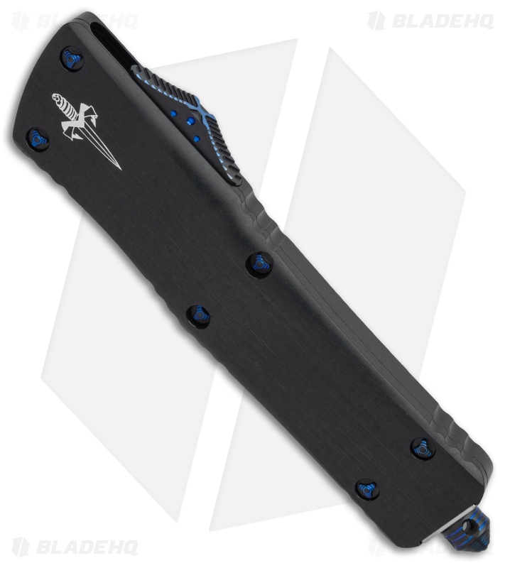 Marfione Custom Combat Troodon Recurve OTF Knife (3.8" High Polish/Compound)