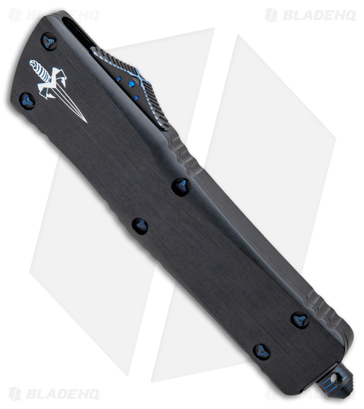 Marfione Custom Combat Troodon S/E HP Star Grind Blue Ringed Ti (3.8" Mirror)