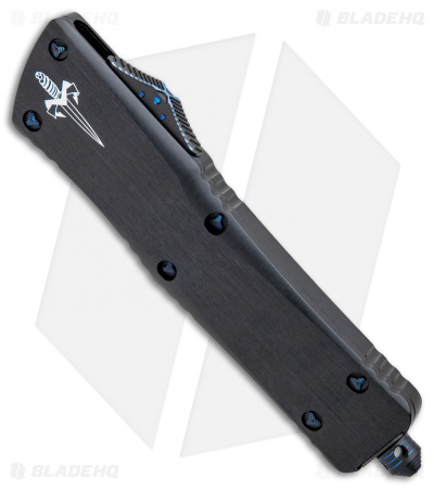 Marfione Custom Combat Troodon S/E HP Star Grind Blue Ringed Ti (3.8" Mirror)