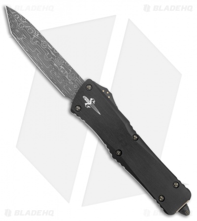 Marfione Custom Combat Troodon Tanto Star Grind Bronzed (3.8" Damascus)