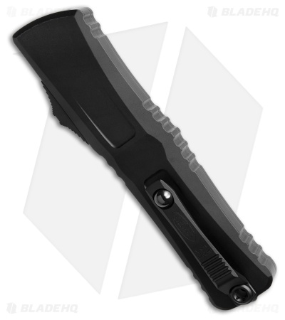 Microtech Combat Troodon D/E Gen III OTF Knife Black (4" Black Serr)
