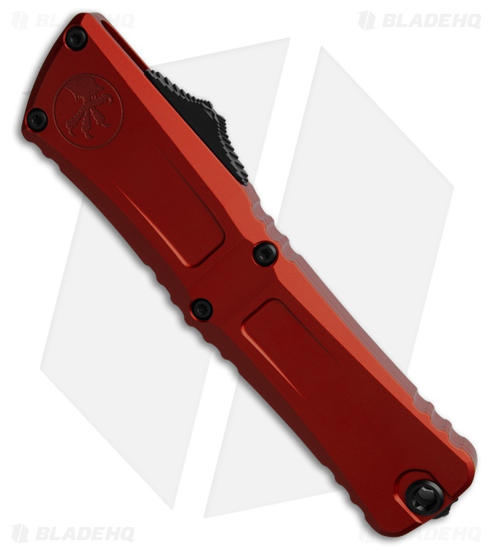 Microtech Combat Troodon Gen III D/E OTF Knife Red (4" Black Serr) 1142-2RD