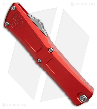Microtech Combat Troodon D/E Gen III OTF Knife Red Aluminum (4" SW) 1142-10RD