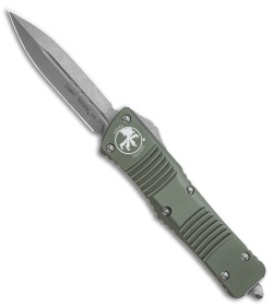 Microtech Combat Troodon D/E OTF Automatic Knife OD Green (3.8" Apocalyptic)