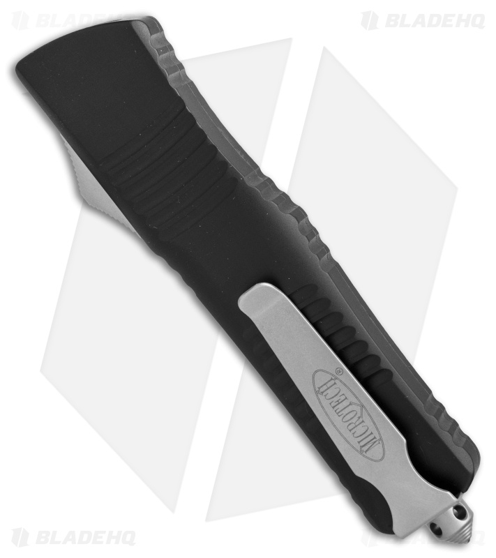 Microtech Combat Troodon OTF Knife D/E Dagger (3.8" Satin Full Serr) 142-6
