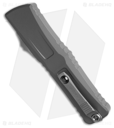 Microtech Combat Troodon Gen III T/E Natural Clear Aluminum (4" Stonewash)