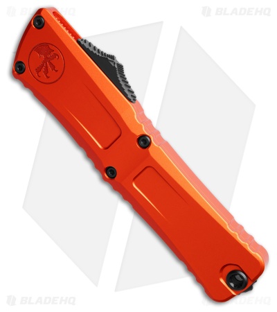 Microtech Combat Troodon Gen III D/E OTF Knife Orange Aluminum (3.8" Black)
