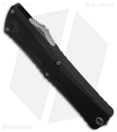 Microtech Combat Troodon Gen III OTF Knife Black (4" SW Full Serr) 1142-12