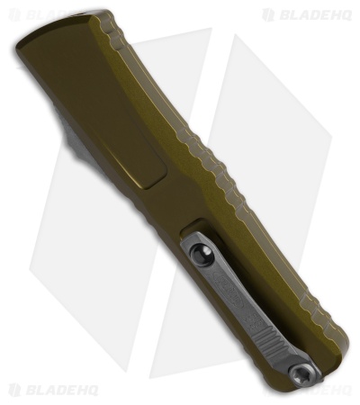 Microtech Combat Troodon Gen III OTF Knife OD Green Aluminum (4" Apocalyptic)