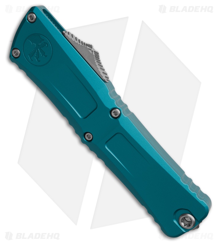 Microtech Combat Troodon Gen III S/E OTF Knife Blue Aluminum (4" SW) 1143-10BL
