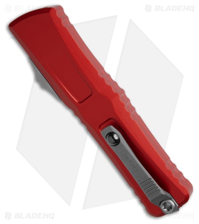 Microtech Combat Troodon Gen III S/E OTF Knife Red Al (4" SW Serr)1143-11RD