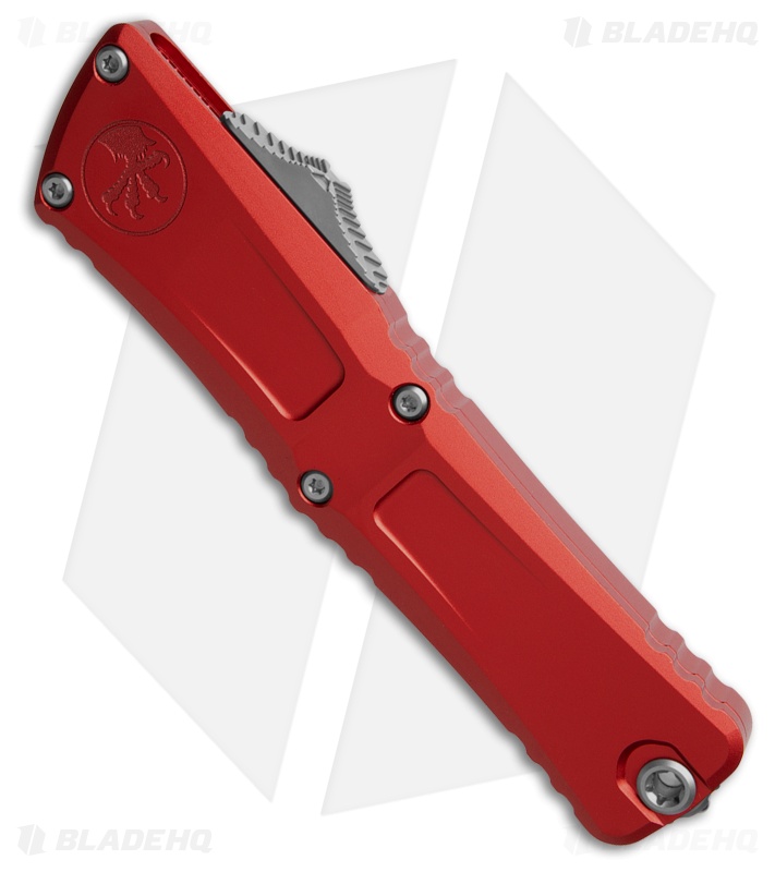 Microtech Combat Troodon Gen III S/E OTF Knife Red Al (4" SW Serr)1143-11RD